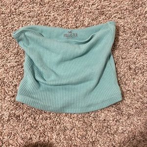 aqua hollister tube top